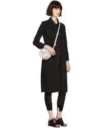 Женская серая кожаная сумка от Pb 0110