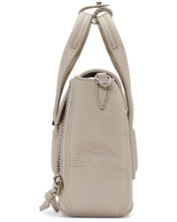 Женская серая кожаная сумка от 3.1 Phillip Lim