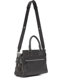 Женская серая кожаная сумка от Rag & Bone