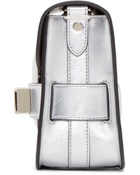 Женская серая кожаная сумка от Proenza Schouler