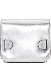 Женская серая кожаная сумка от Proenza Schouler