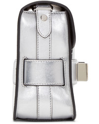 Женская серая кожаная сумка от Proenza Schouler