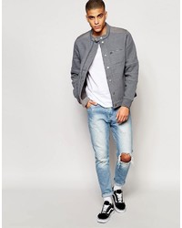 Мужская серая косуха от Original Penguin