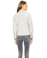 Женская серая косуха от J Brand