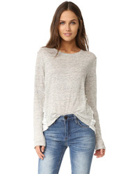 Серая кружевная блузка от Generation Love