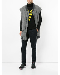 Мужская серая куртка без рукавов от Undercover