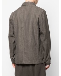 Мужская серая куртка в стиле милитари от Individual Sentiments