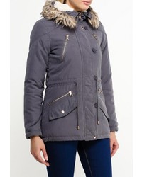 Женская серая куртка-пуховик от Alcott