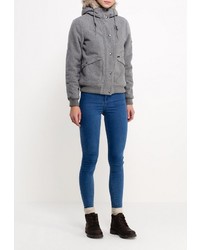 Женская серая куртка-пуховик от Billabong