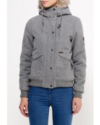 Женская серая куртка-пуховик от Billabong