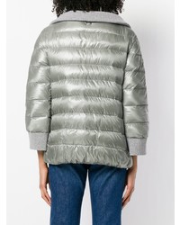 Женская серая куртка-пуховик от Herno