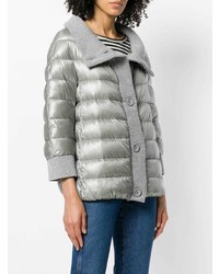 Женская серая куртка-пуховик от Herno
