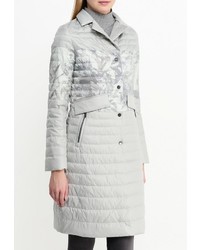 Женская серая куртка-пуховик от Clasna