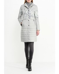 Женская серая куртка-пуховик от Clasna