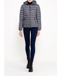 Женская серая куртка-пуховик от Conver