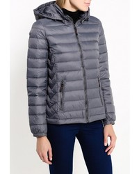 Женская серая куртка-пуховик от Conver