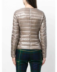 Женская серая куртка-пуховик от Herno