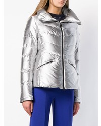 Женская серая куртка-пуховик от Rossignol