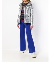 Женская серая куртка-пуховик от Rossignol