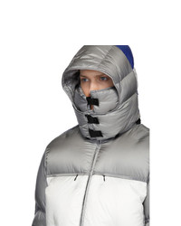 Мужская серая куртка-пуховик от Moncler Genius