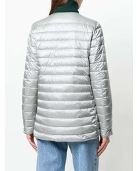 Женская серая куртка-пуховик от Save The Duck