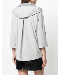 Женская серая куртка-пуховик от Save The Duck