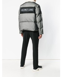 Мужская серая куртка-пуховик от Helmut Lang