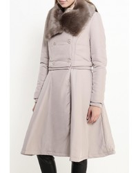 Женская серая куртка-пуховик от LOST INK