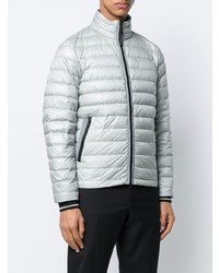 Мужская серая куртка-пуховик от Woolrich