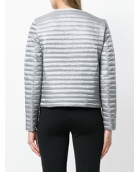 Женская серая куртка-пуховик от Save The Duck