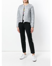 Женская серая куртка-пуховик от Save The Duck