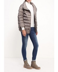 Женская серая куртка-пуховик от Rinascimento