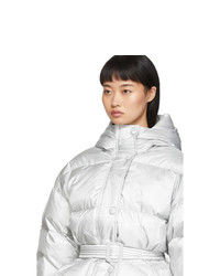 Женская серая куртка-пуховик от Ienki Ienki