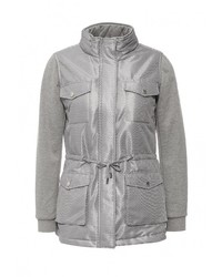 Женская серая куртка-пуховик от Trussardi Jeans