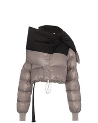 Женская серая куртка-пуховик от Unravel Project