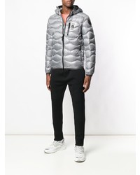 Мужская серая куртка-пуховик от Blauer