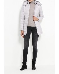 Женская серая куртка-пуховик от Z-Design