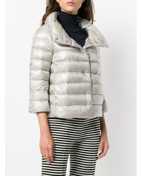 Женская серая куртка-пуховик от Herno