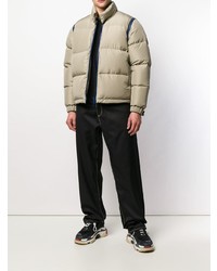 Мужская серая куртка-пуховик от Sunnei