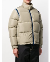 Мужская серая куртка-пуховик от Sunnei