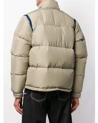 Мужская серая куртка-пуховик от Sunnei