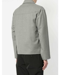 Мужская серая куртка-рубашка от Mackintosh 0003