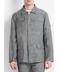 Мужская серая куртка-рубашка от FiNN FLARE