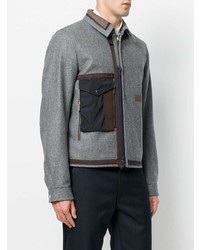 Мужская серая куртка-рубашка от Kolor