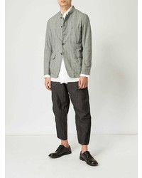 Мужская серая куртка-рубашка от Ziggy Chen