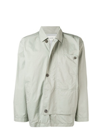 Мужская серая куртка-рубашка от Lemaire