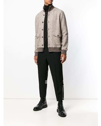 Мужская серая куртка-рубашка от Barba