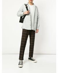 Мужская серая куртка-рубашка от Undercover