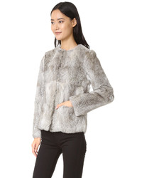 Женская серая куртка от Suncoo