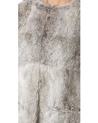 Женская серая куртка от Suncoo